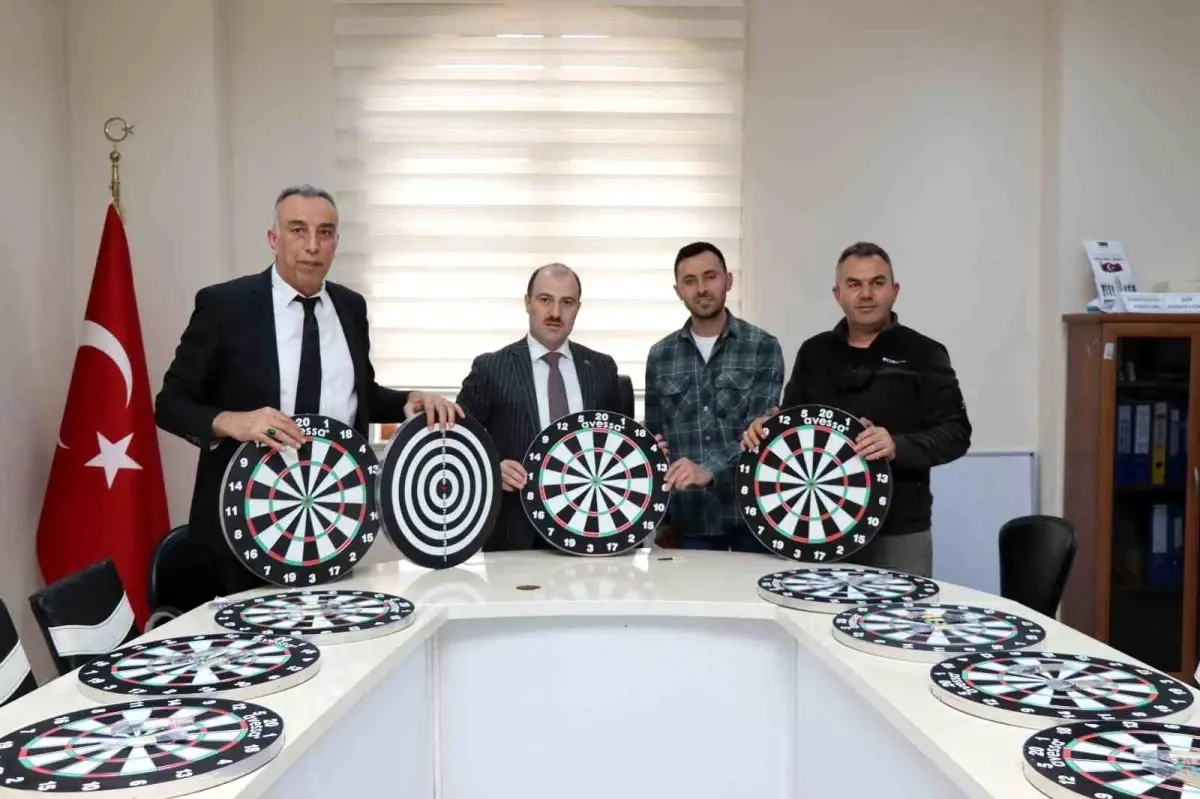 Oltu’da Dart Turnuvasına Anlamlı Destek